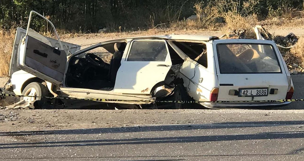 Konya’da feci kaza: İkizler can verdi, 1’i ağır 5 yaralı