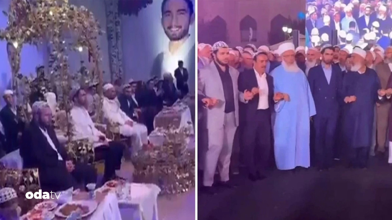 Muhammed Saki Elhüseyni halay başı oldu: Menzil’de üç gün üç gece süren düğün