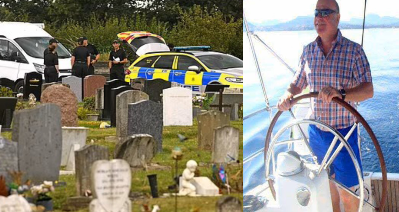 Oğlunun mezarı başında eşinin boğazını kesti