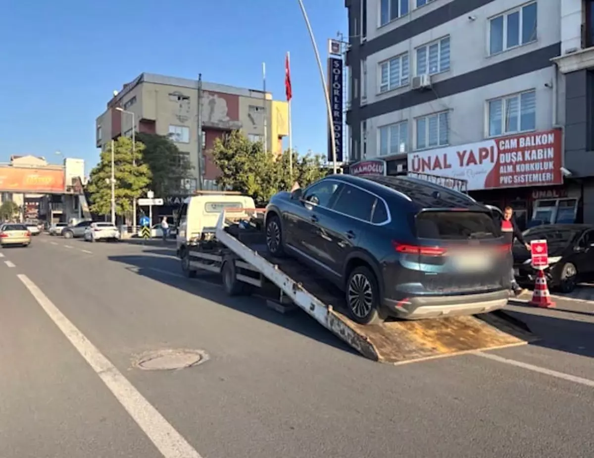 Kayseri’de Drift Yapan Sürücüye 46 Bin TL Ceza