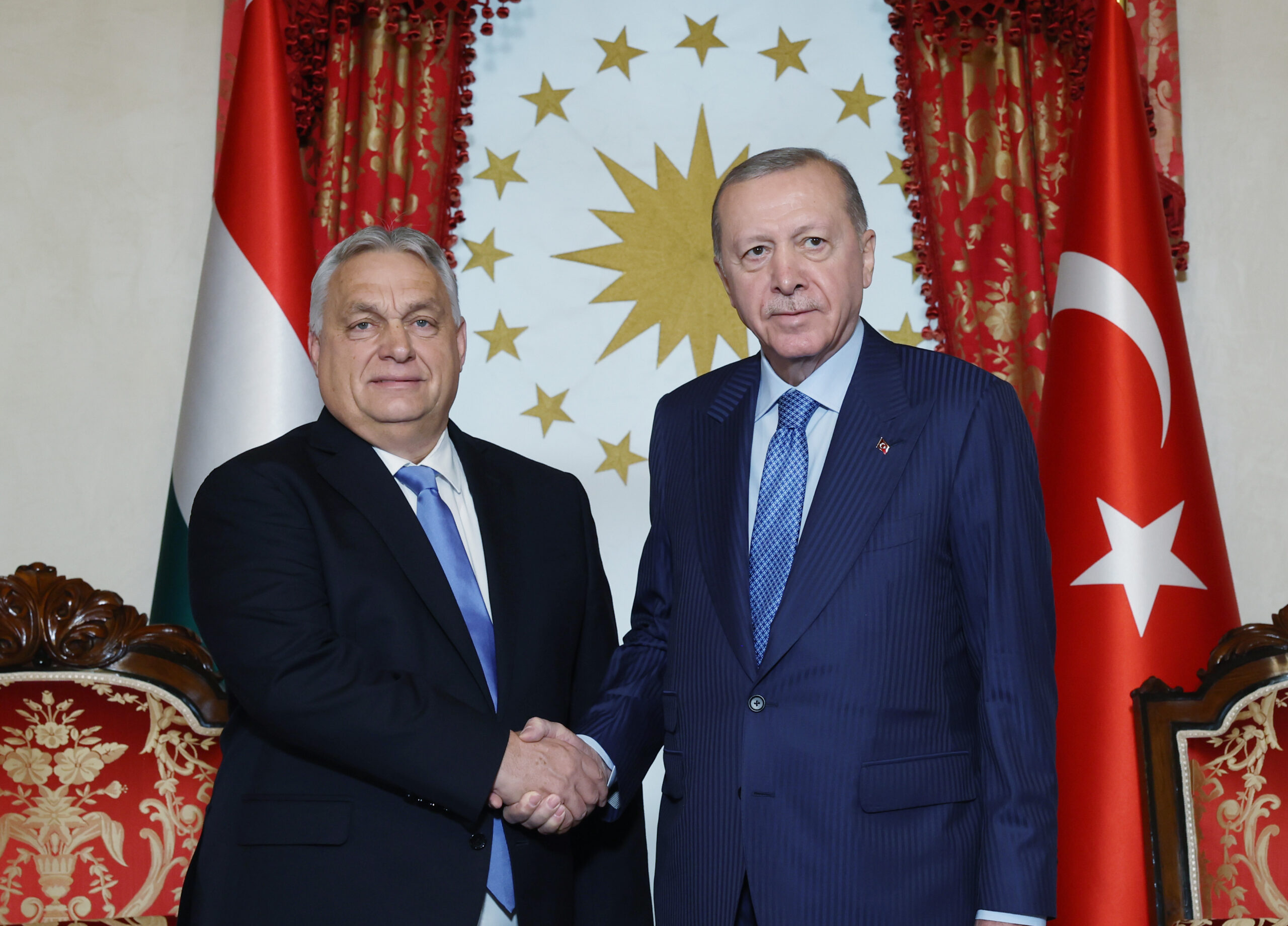 Cumhurbaşkanı Erdoğan, Macaristan Başbakanı Orban’ı kabul etti