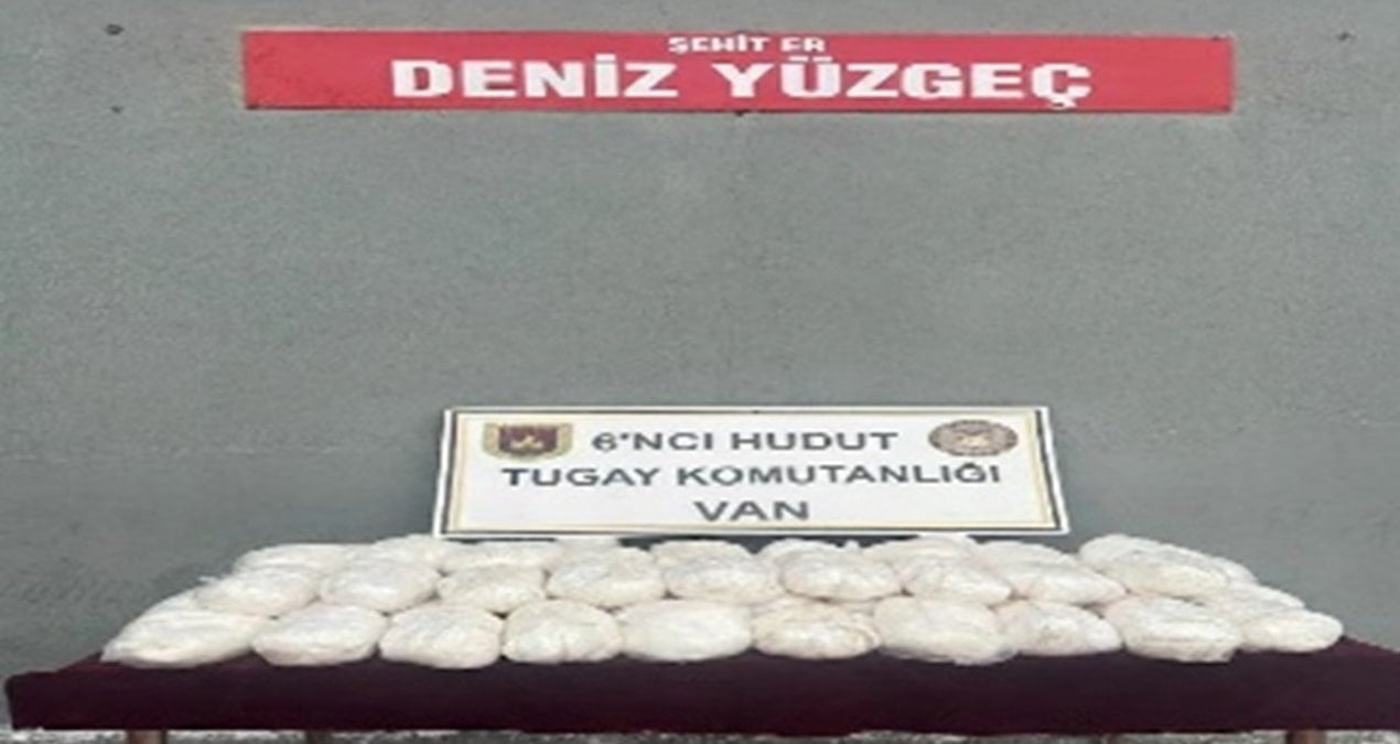 MSB: Van hudut hattında uyuşturucu ele geçirildi