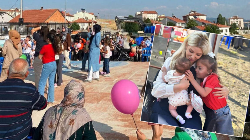 Kaymakam cocuklarla cocuk oldu kutahyada renkli kareler uugIAWs4